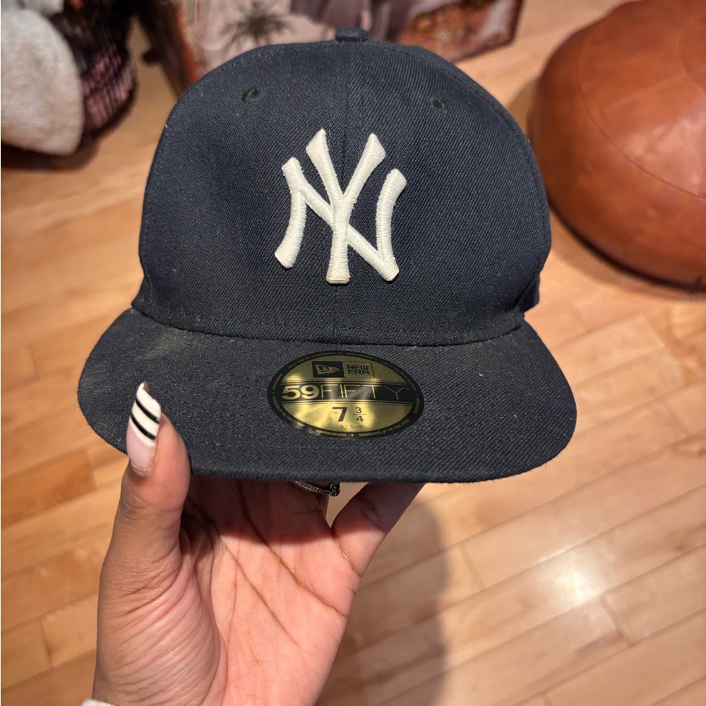 Navy Blue NY Logo Cap